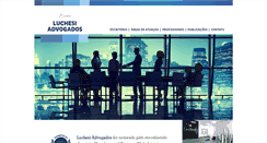 Desktop Screenshot of luchesiadv.com.br